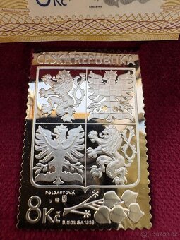 Limitovaná sada známek - Au/Ag - 4