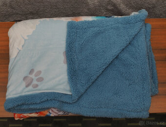 NOVÁ beránková deka kočky - 4