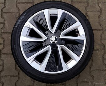 Alu kola originál Škoda Fabia IV 5x100 R17 - 4