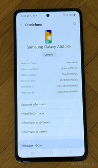 Samsung Galaxy A52 5G - 6GB/128GB - bílý - 4