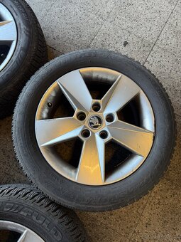 Prodám originální sadu kol Škoda Octavia 5x112 - 4