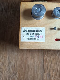 Sada závaží Chirana - 4