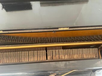 Pianino E. A. Albert & Co., historické, mosazné svícny, funk - 4