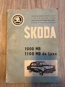Literatura ke starým autům Škoda, dobové automapy - 4