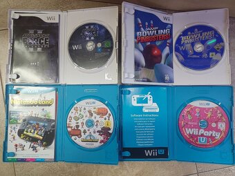 Hry Nintendo Wii 4 kusy-StarWars,Bowling,NintendoLand,Party - 4