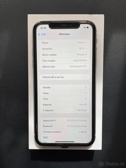 IPhone 11 128GB TOP STAV 100% Kondice Baterie - 4