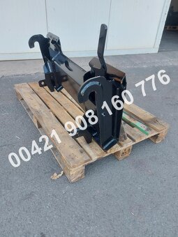 Nový adaptér, redukce traktor / euro, jcb, bobcat, cat, gehl - 4