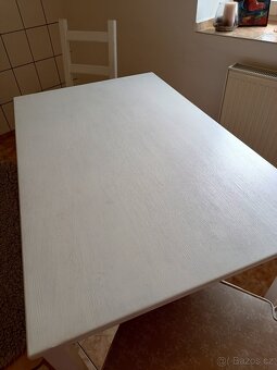 Jídelní stůl židle a lavice - 4