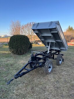 Vlek za malotraktor a multicar m22, 3S - 4