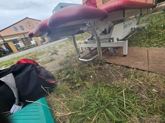 Elektrické Masážní lehátko AKCE červené - 4