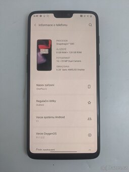 OnePlus 6 8/128gb Black. Záruka 6 měsíců. - 4