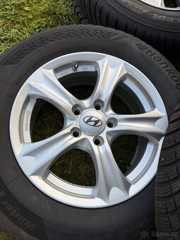 Originál zimní alu kola Hyundai 215/70R16 5x114,3 - 4