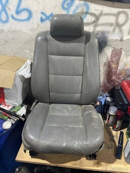 Kožené přední sedačky bmw e34 - 4