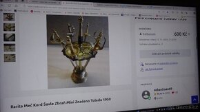 Miniatury kordů a šavle. - 4