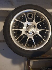 Sada kol 4x98 r15 s pneu BARCHETTA FIAT - 4