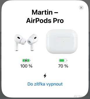 Apple AirPods Pro (2.generace)2022 MagSafe pouzdro s USB C. - 4