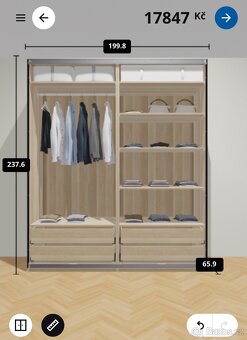 Šatní skříň IKEA PAX - 4