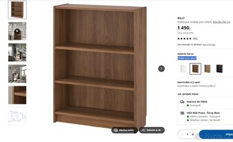 Ikea knihovna BILLY - 4