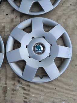Sada 4 kusů poklic Škoda (14") DURON - 4