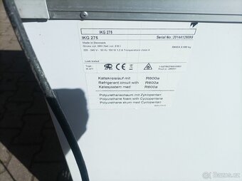 Prosklený pultový mrazící box 210 l - 4