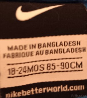 NIKE originál zánovní bunda 18-24 měsíců - 4