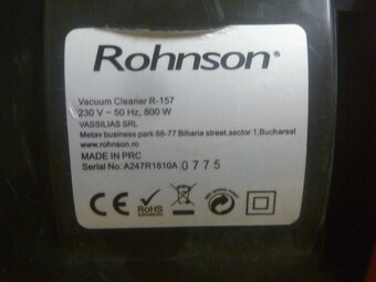 Rohnson Vacuum Cleaner R-157 - 4