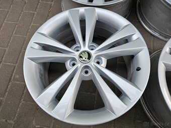 ALU kola disky Škoda 5x112 R18 Neptune Octavia RS - 4