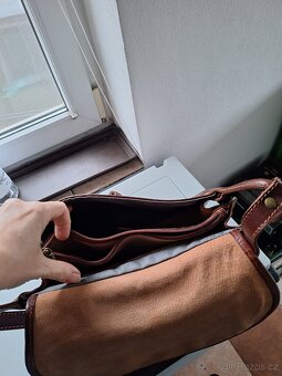 Kozena kabelka pres rameno - 4