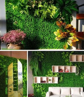 Sada umělých panelů Boxwood – 24 ks 50x50cm - 4