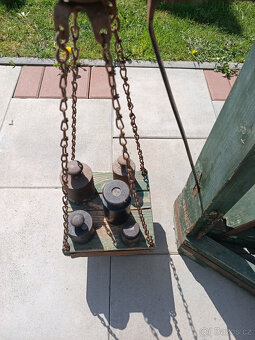 Váha decimálka - plně funkční nebo jako dekorace - 4