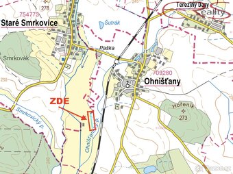 Prodej zemědělská půda, 4 928 m2 - Ohnišťany, ev.č. 00476 - 4