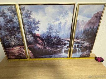 Třídílný obraz/ triptych - 4