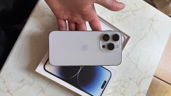 Iphone 14 Pro 256 GB, bílý, TOP stav - 4