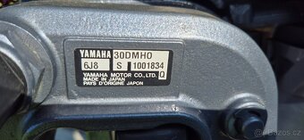 Lodní motor Yamaha 30 DMHO, 2-takt,krátká noha,zánovní stav - 4