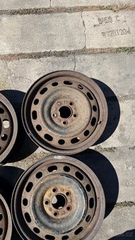 4x plechové disky Mazda 6Jx16 ET50 5x114.3 za 500 kč - 4