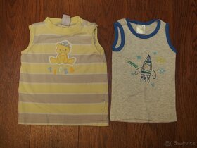 7x tričko bez rukávu (tílko) vel.92 - 4