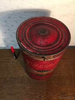 Stollwerck Kakao Bratislava velká plechovka - dóza z obchodu - 4