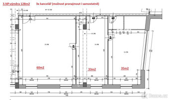 Pronájem kanceláří v "OC Praděd", centrum města, Šumperk - 4