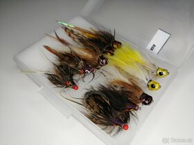 Hauserovo peří, kohout, vláčecí streamer XIII - XVII - 4