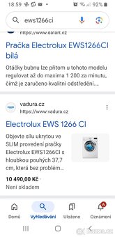 Pračka slim electrolux..6kg,1200 ot...rok 2021.. - 4
