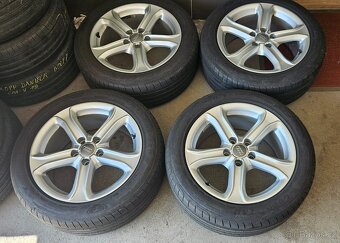 Prodám Alu kola 5x112 R17 - 225/50/R17 Letní - 4