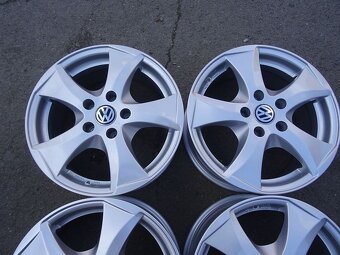 Alu disky na VW, Škoda 16", 5x112, ET 38, šířka 7J - 4