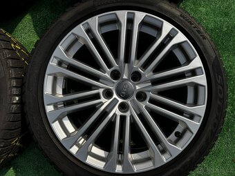 Originál alu kola Audi A5 A4 B9 5x112 R18 zimní - 4