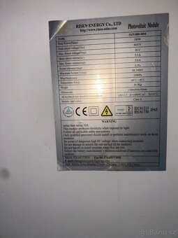 Solarni panely Risen 180w 4x - 4