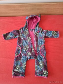 Fleecová kombinéza Pidilidi 9 - 12 měsíců - 4