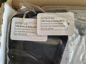 sluneční clony VW Polo VII od 2017 2G0064365 - 4