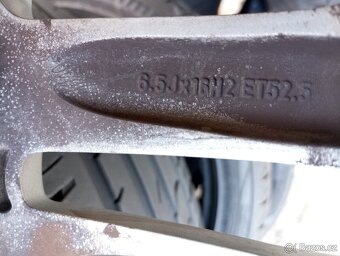 Alukola Ford 16" 5X108 J6,5 ET52,5 včetně matic - 4