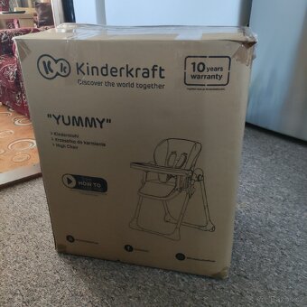 Stolička na krmení KINDERKRAFT "YUMMY" - 4