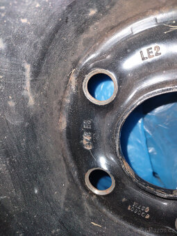 Disky 5x100 6Jx15 ET43 zimní pneu 185/55 R15 M+S - 4