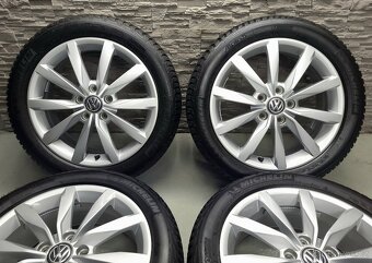 17" Originál VW Dijon 5x112 zimní pneu 6,5-7,5mm - 4